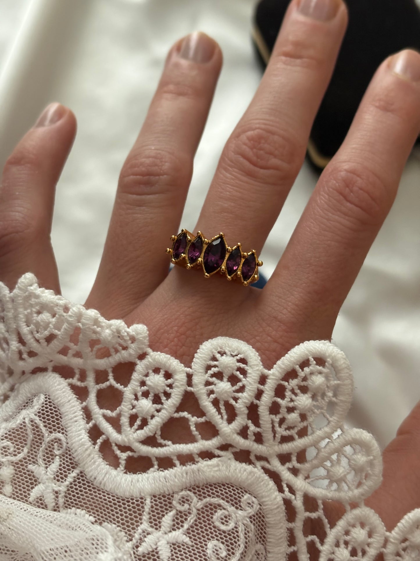 Pierścionek Avon “ Marquis Sparkle”,1994 rok