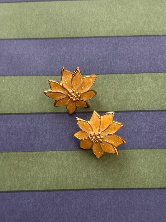 Kolczyki Avon „White Christmas” (1987)