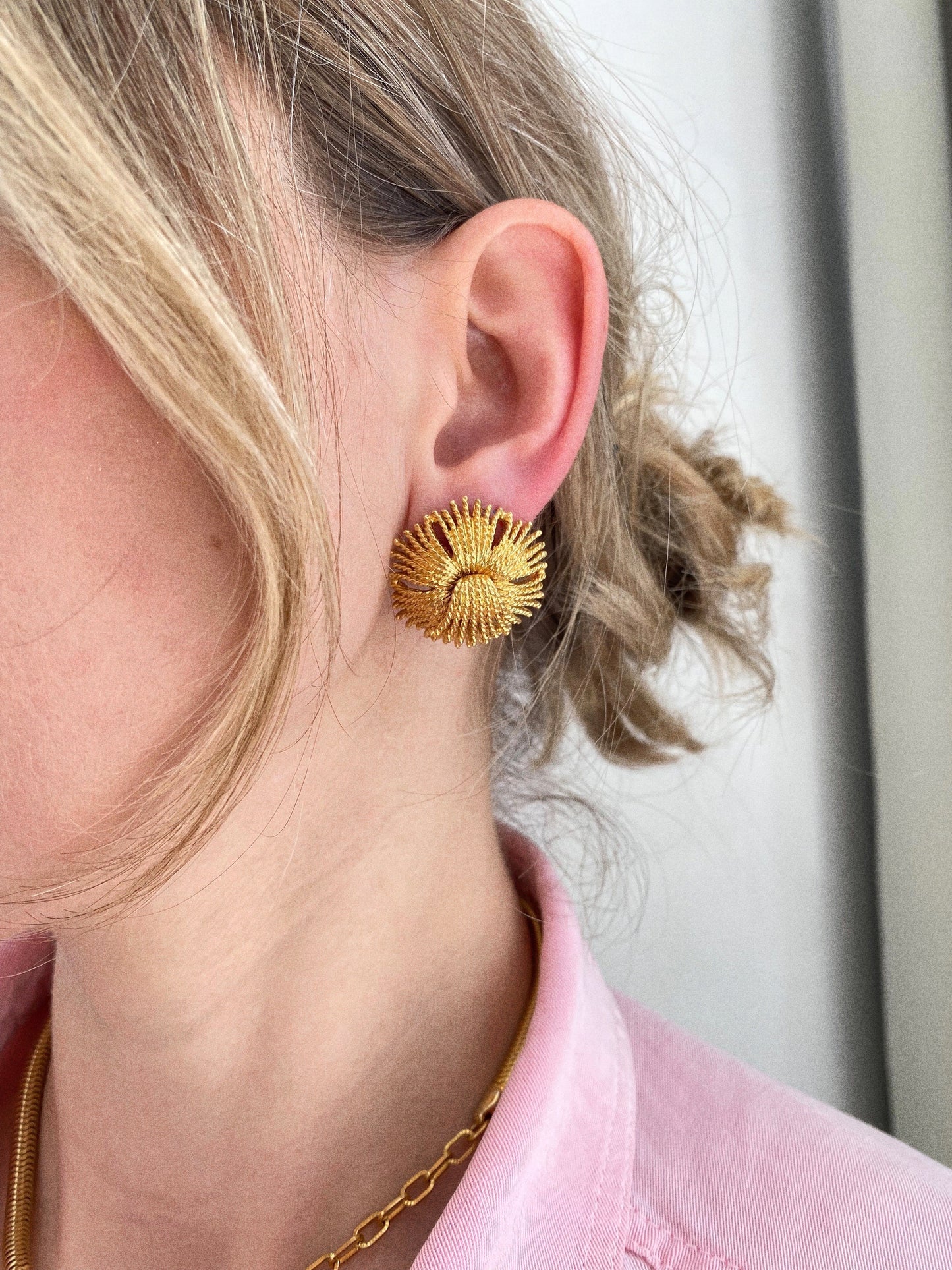 Kultowe kolczyki Monet „ Cordelia”, lata 1970-1980