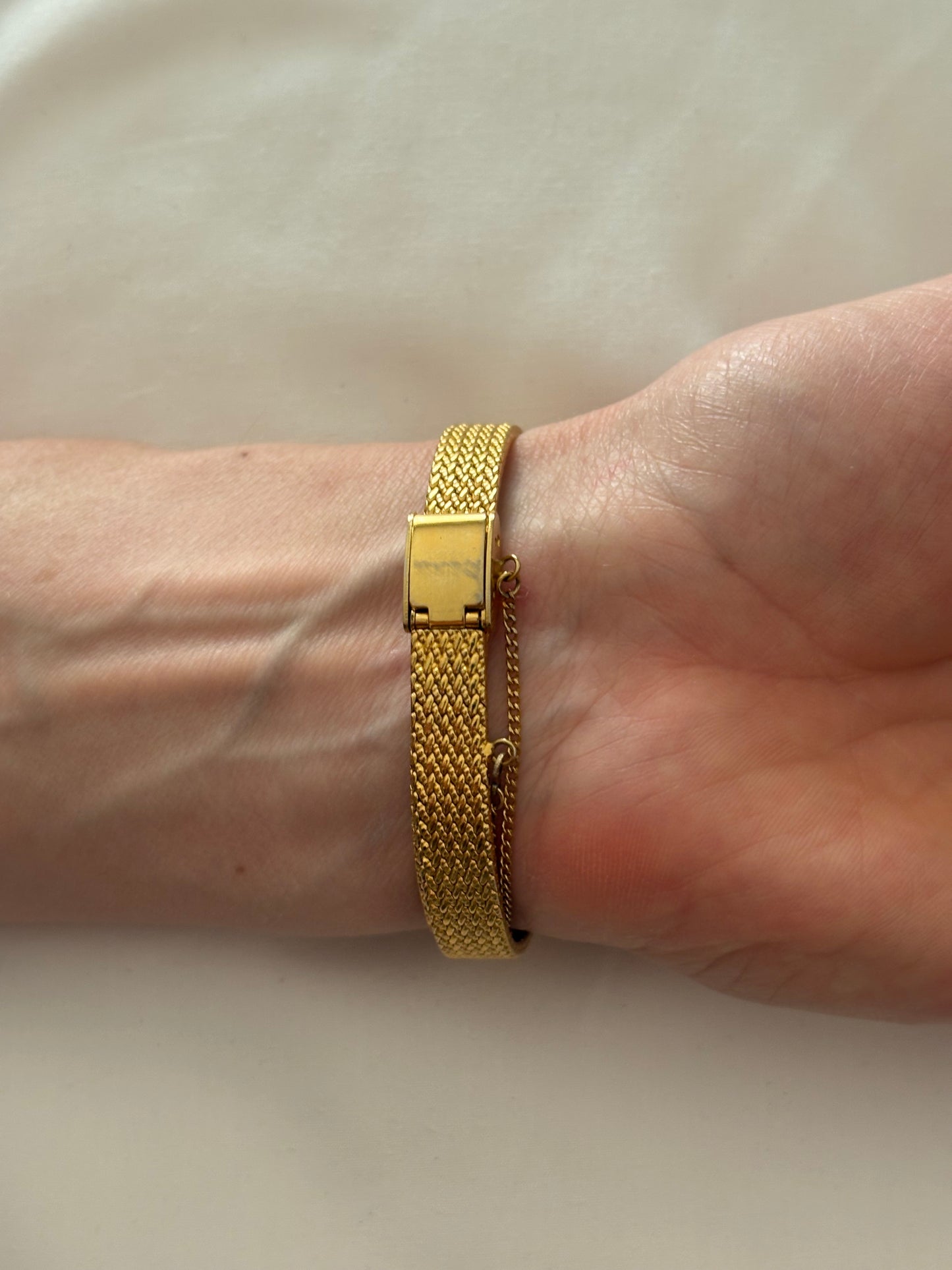 Zegarek pozłacany vintage marki Xavier