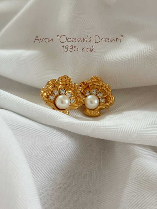 Avon "Ocean's Dream" earrings, 1995