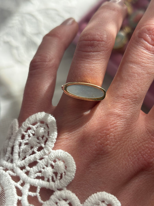 Avon "Mother-of-Pearl" ring, 1978
