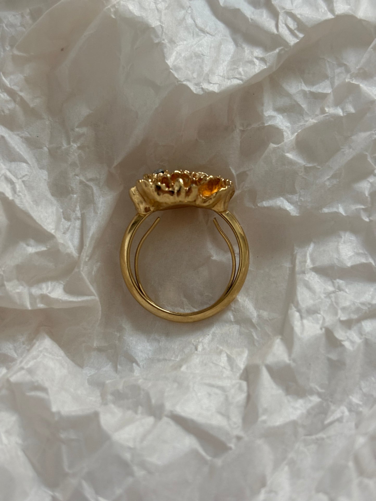 Pierścionek Avon „Flowerblaze”,1976 rok