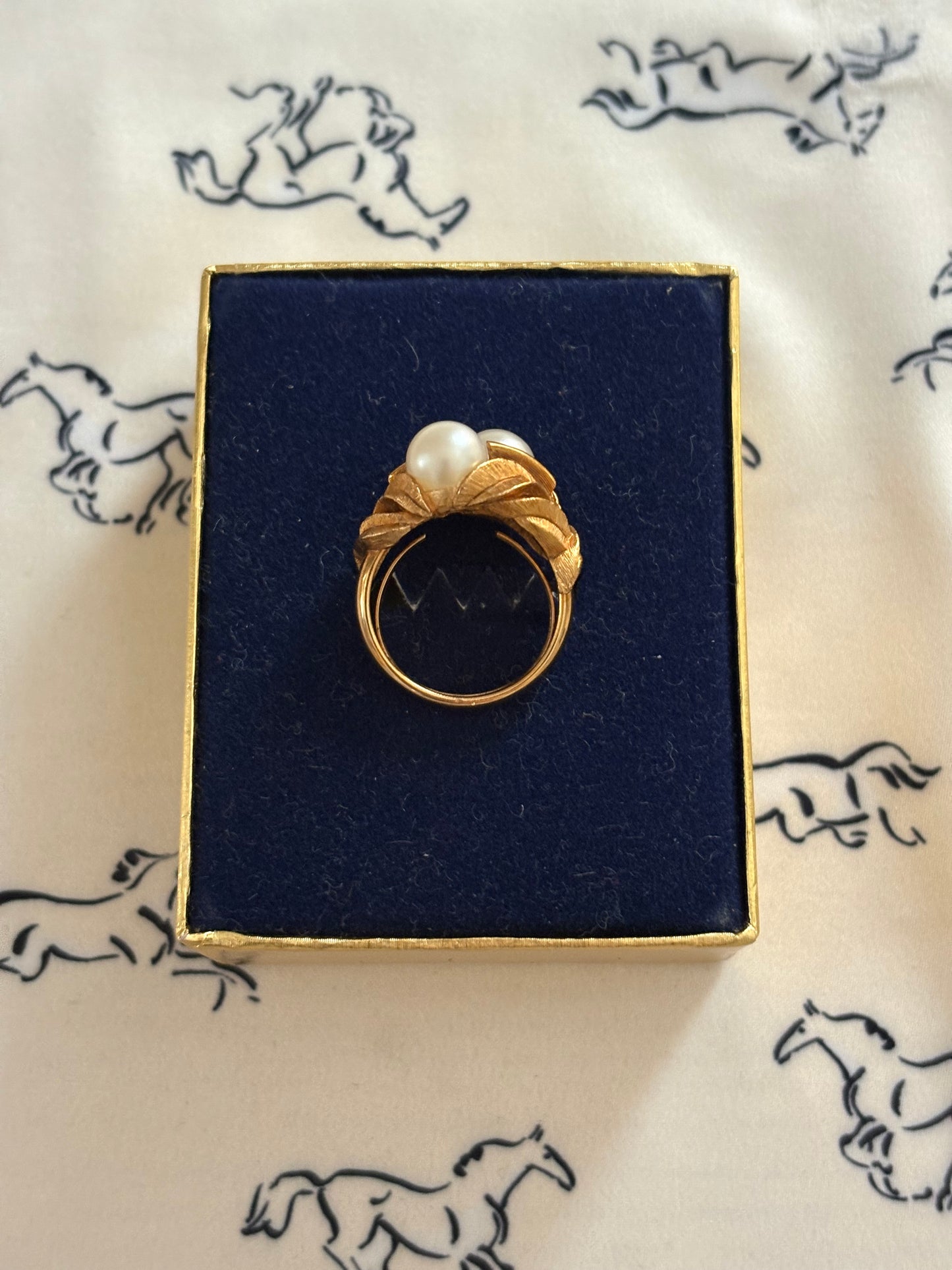 Pierścionek Avon „Evening Creation Duet”,1971 rok