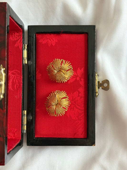 Kultowe kolczyki Monet “Cordelia”,lata 1970-1980