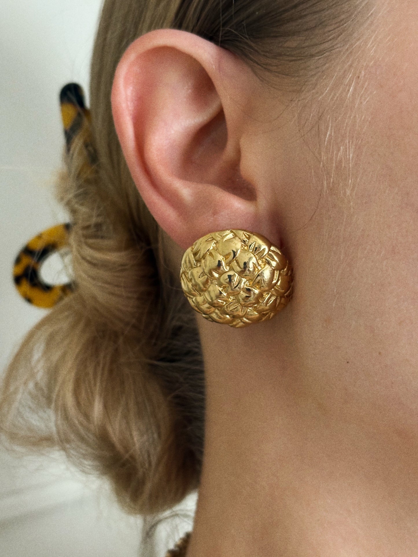 Plecione kolczyki GIVENCHY