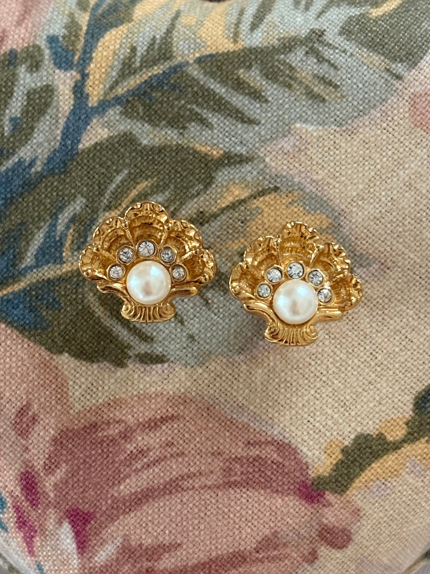 Avon "Ocean's Dream" earrings, 1995