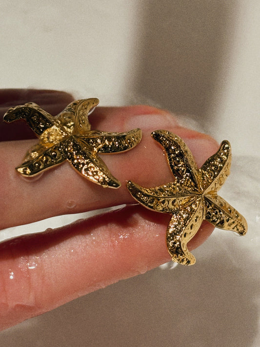 Kolczyki  Avon ,1987 rok „Starfish”