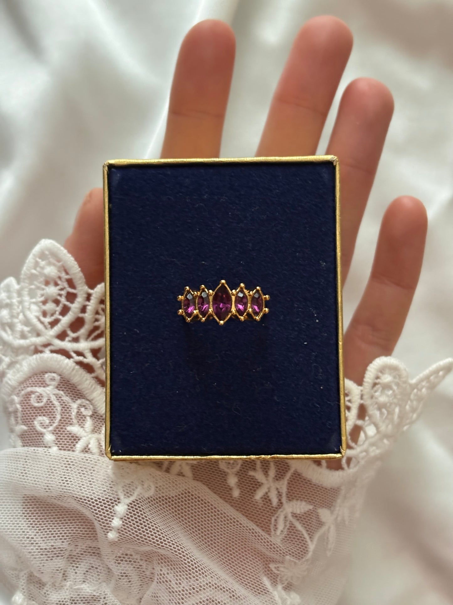 Pierścionek Avon “ Marquis Sparkle”,1994 rok