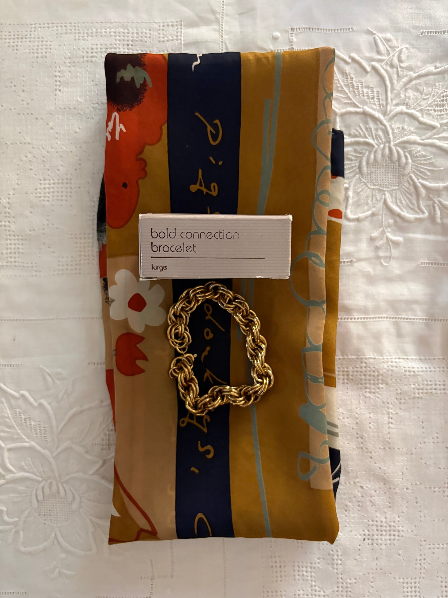 Avon "Bold Connection" bracelet, 1987