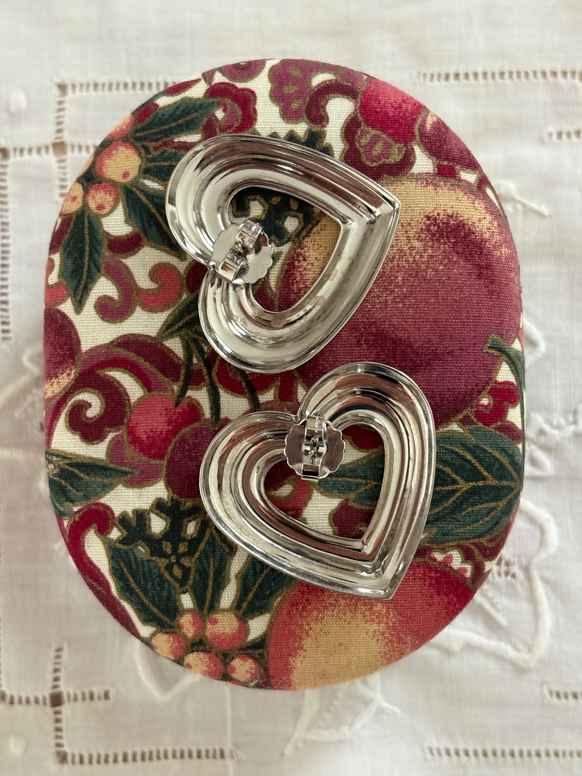 Kolczyki Avon “Fashion heart “,1992 rok