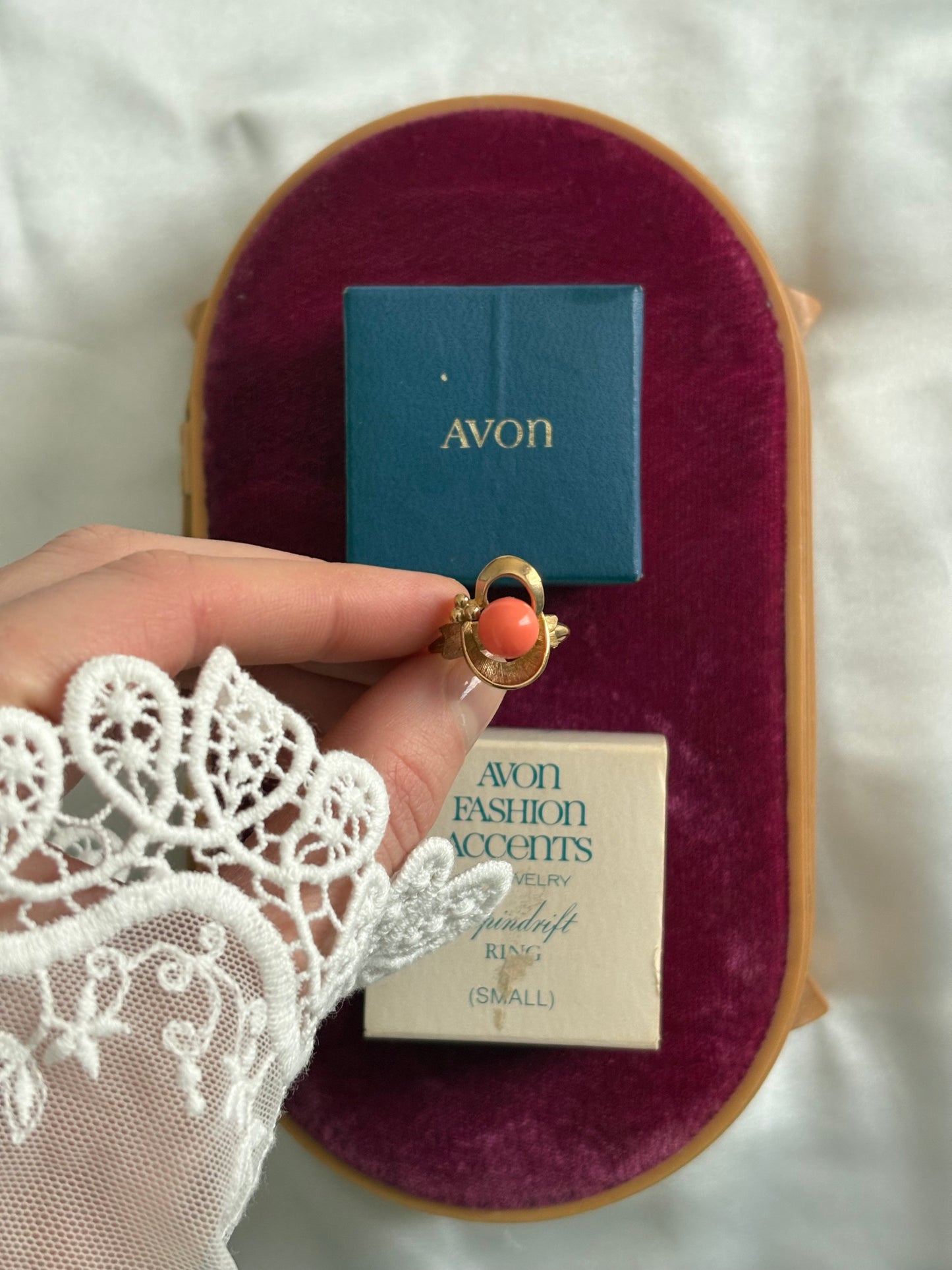 Pierścionek Avon „ Spindrift”,1975 rok