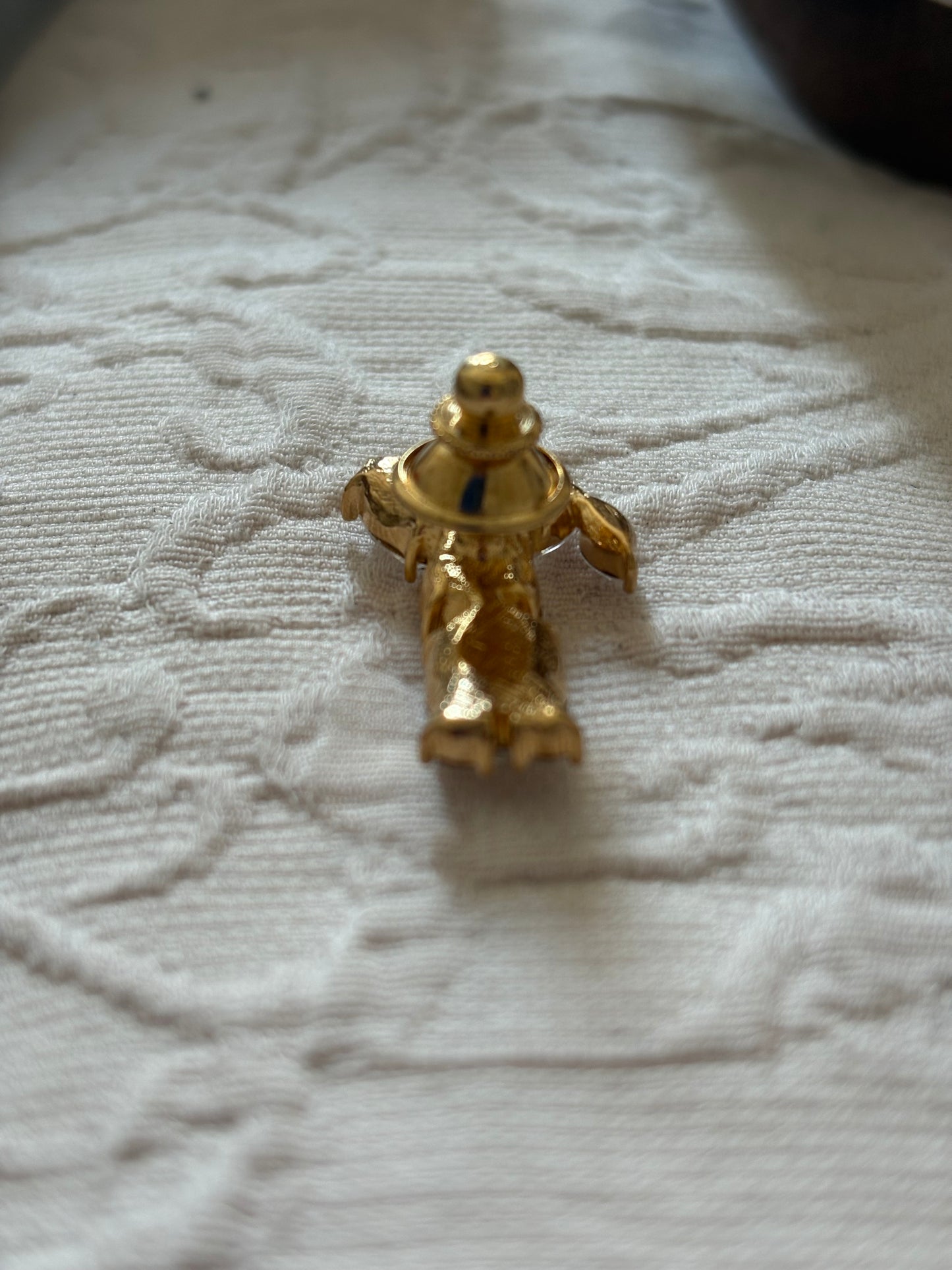 Avon "CRYSTAL BUNNY" brooch, 1997