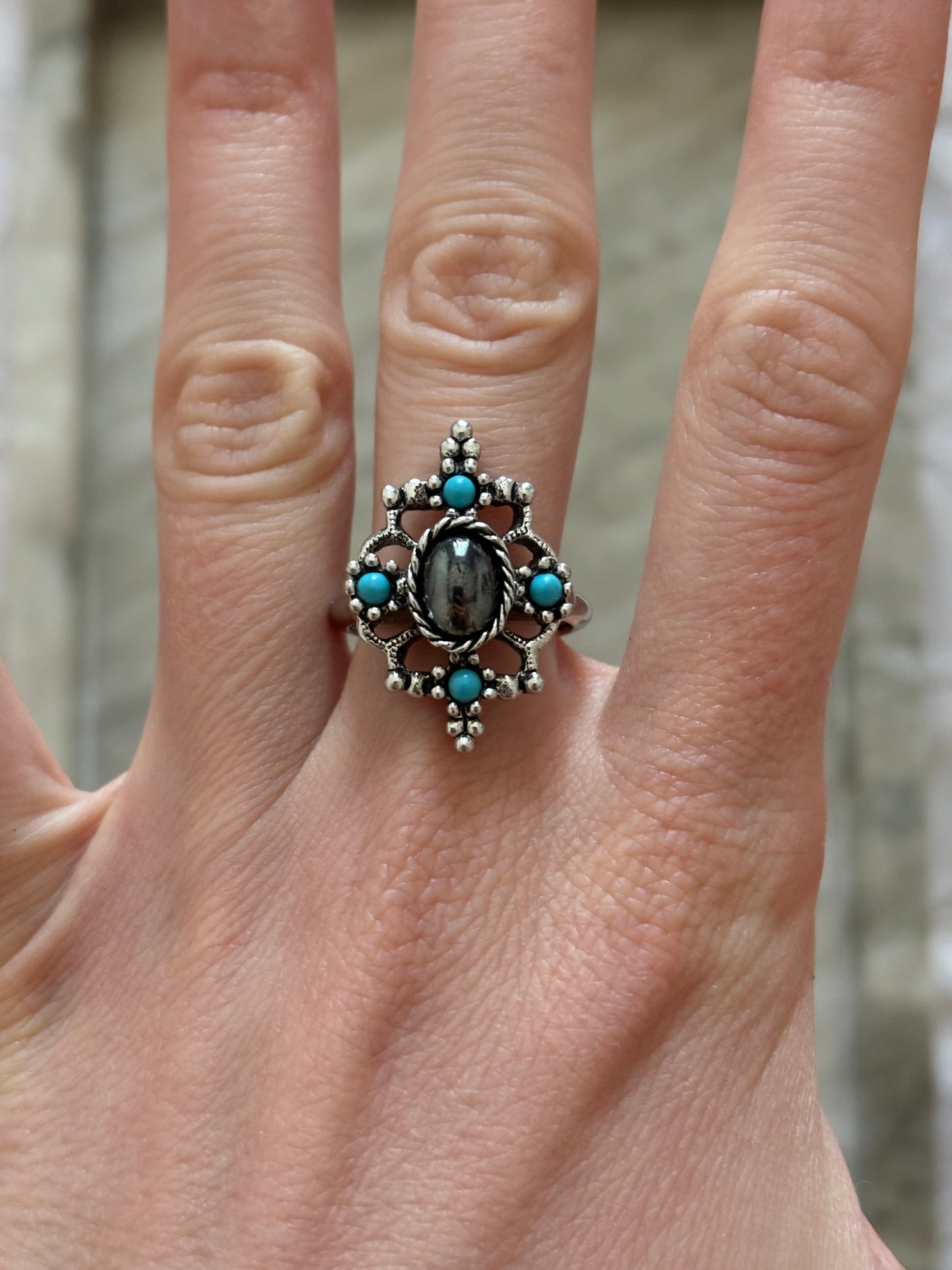 Avon “Mirabella” ring, 1974