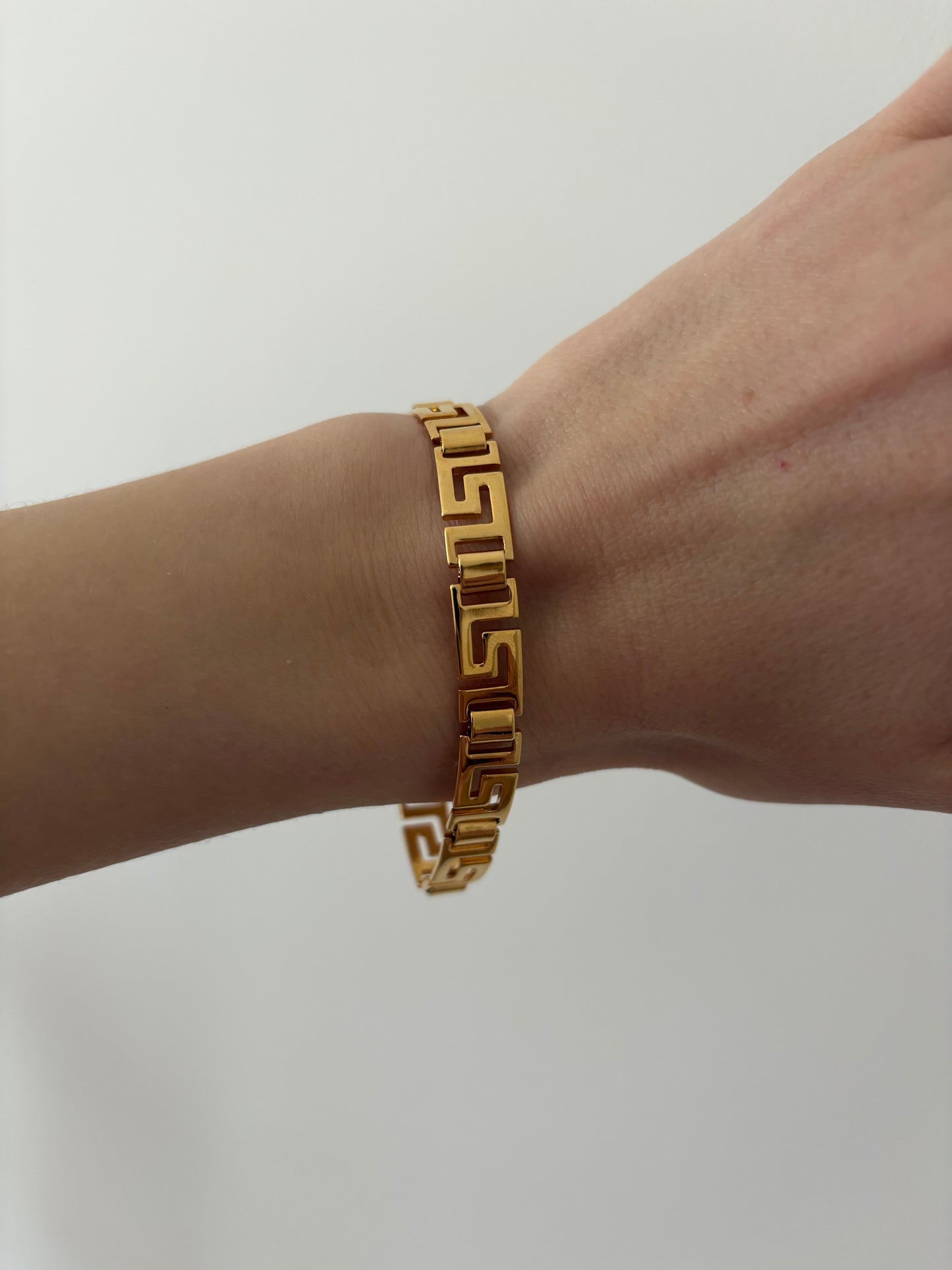 Avon bracelet with a Greek motif