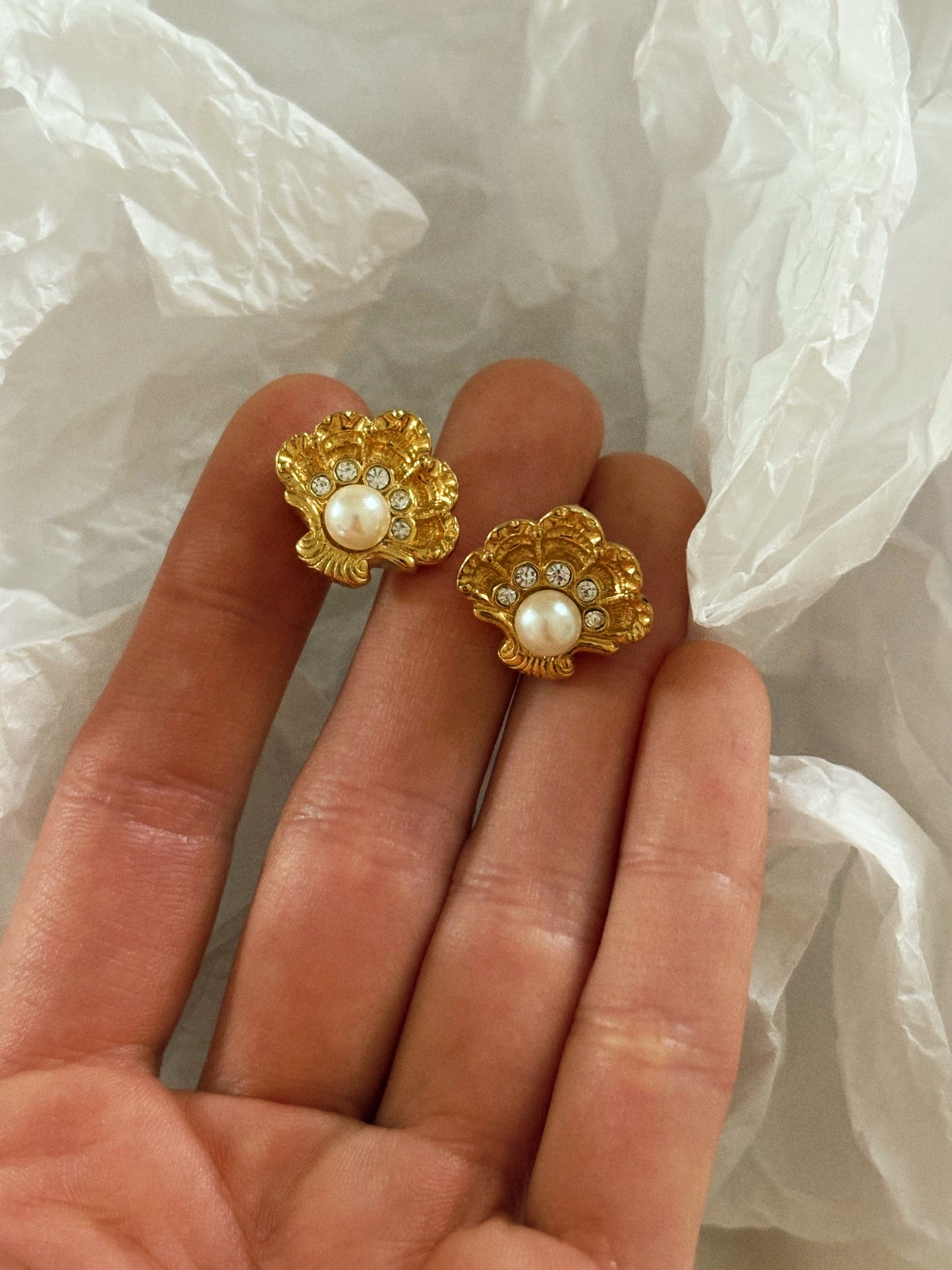 Avon "Ocean's Dream" earrings, 1995
