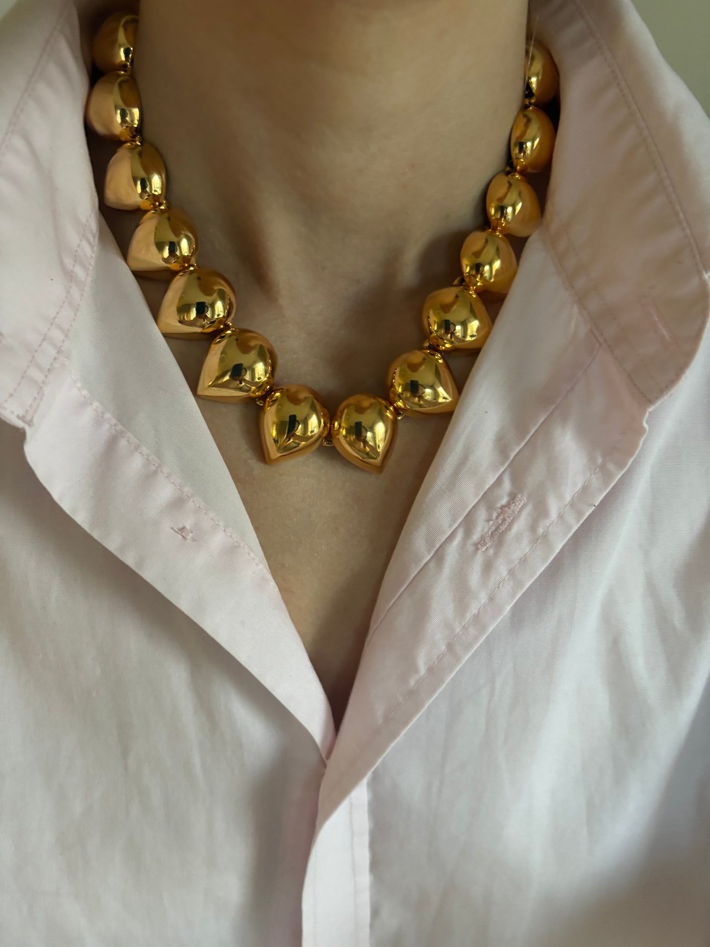 Pozłacany naszyjnik Liz Claiborne