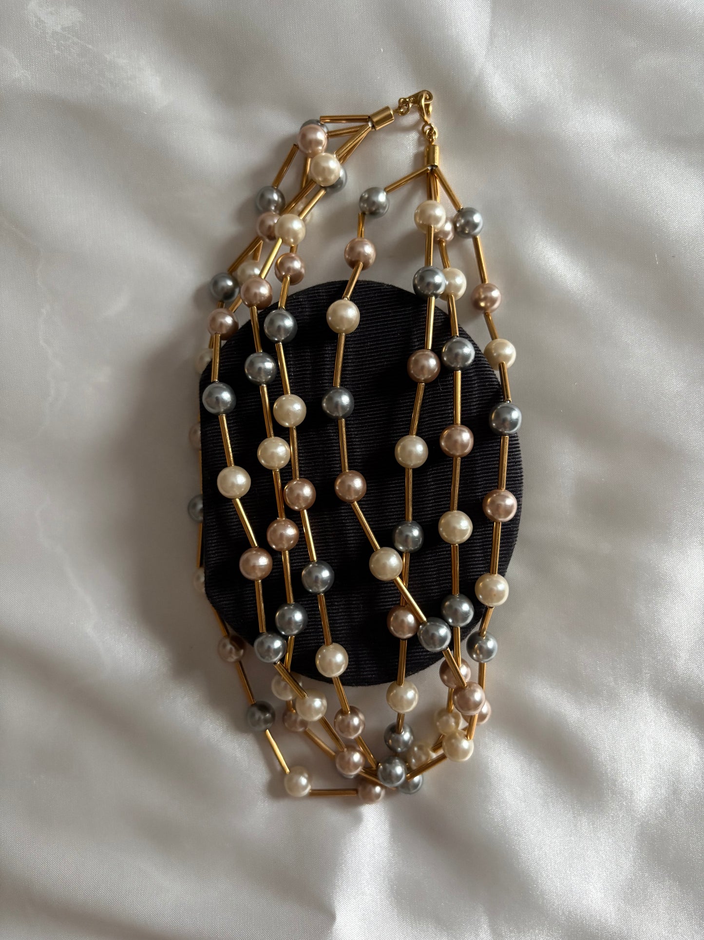 Pozłacany naszyjnik Avon „Cashmere Necklace”, 1987 rok